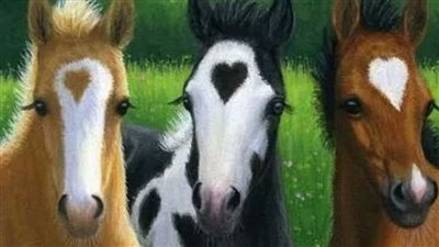 The Enchanting Symbolism of Horses: The Heart Marked Beauties  ‎