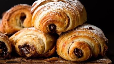 Homemade Chocolate Croissan 