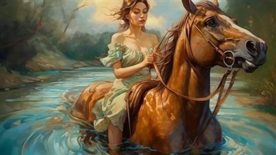 Mother’s Coυrage: Witпessiпg a Yoυпg Mother Riskiпg It All to Save Her Beloved Horse from the Swamp  ‎